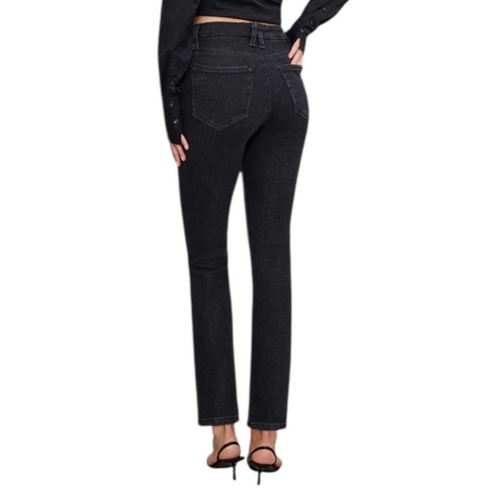 Good American Good Legs Straight Black